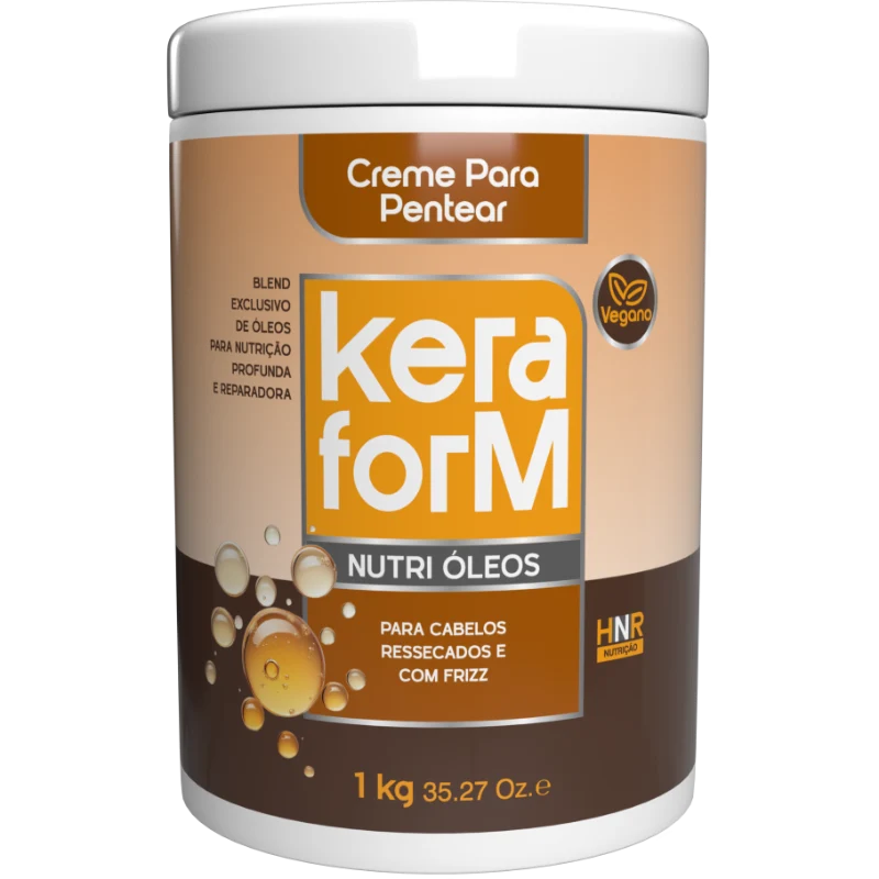 Keraform Crema Para Peinar Nutri Óleos 1 kg